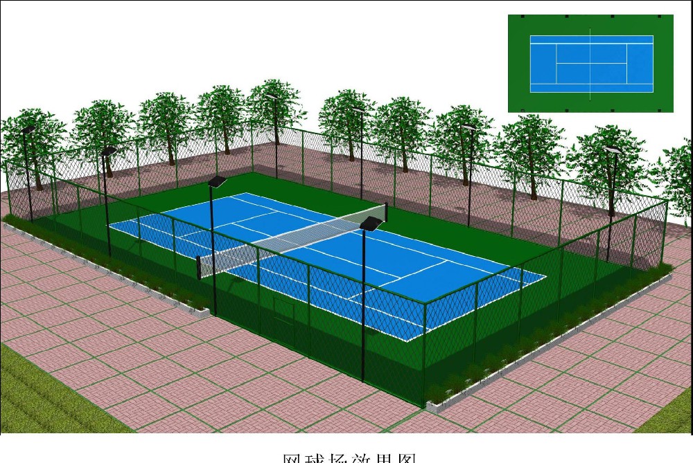 金華塑膠網球場材料